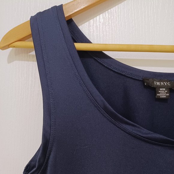 🍁IMNYC Tank Top - Navy Blue - Picture 2 of 5